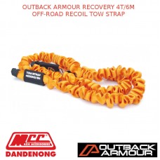 OUTBACK ARMOUR RECOVERY 4T/6M OFF-ROAD RECOIL TOW STRAP 